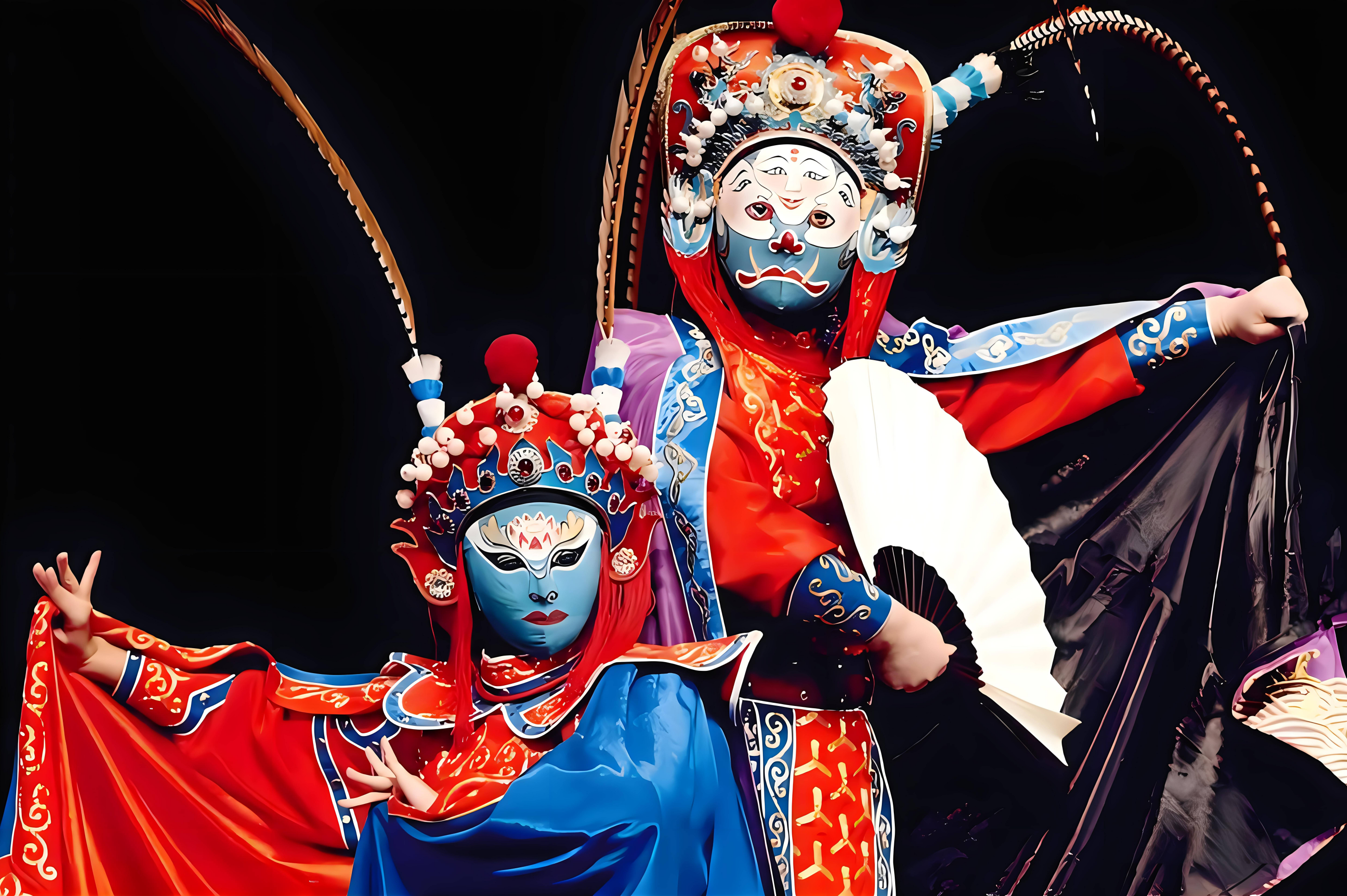 Face-changing performance - Chengdu