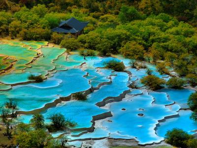 Huanglong National Park China