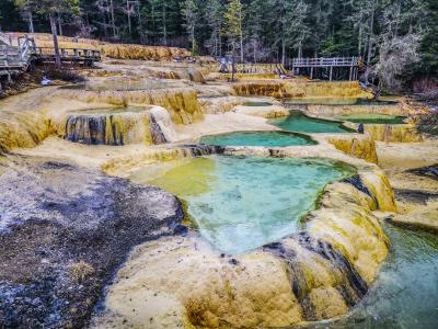 Huanglong National Park Sichuan, China