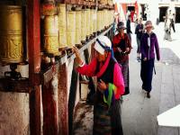 Barkhor Street Lhasa
