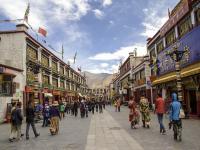 Barkhor Street Lhasa