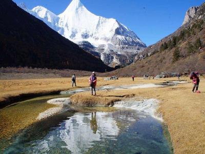 Luorong Pasture in Daocheng Yading 