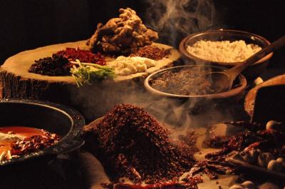 Seasoning of Sichuan Hotpot