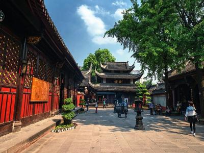 Chengdu Wenshu Templ 