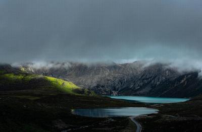 Sister Lakes Yala Snow Mountain